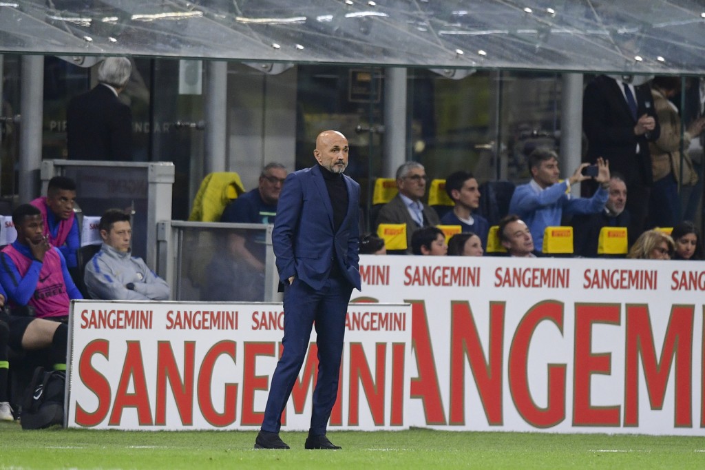 spalletti Inter vs Roma - Serie A Tim 2018/2019