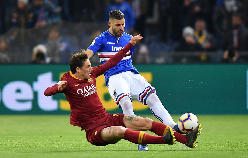 sampdoria_roma_25 zaniolo murru