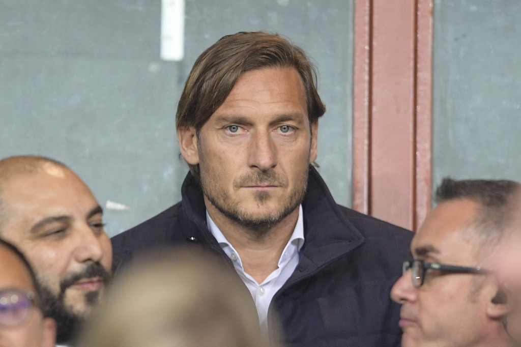 totti Sampdoria vs Roma - Serie A TIM 2018/2019