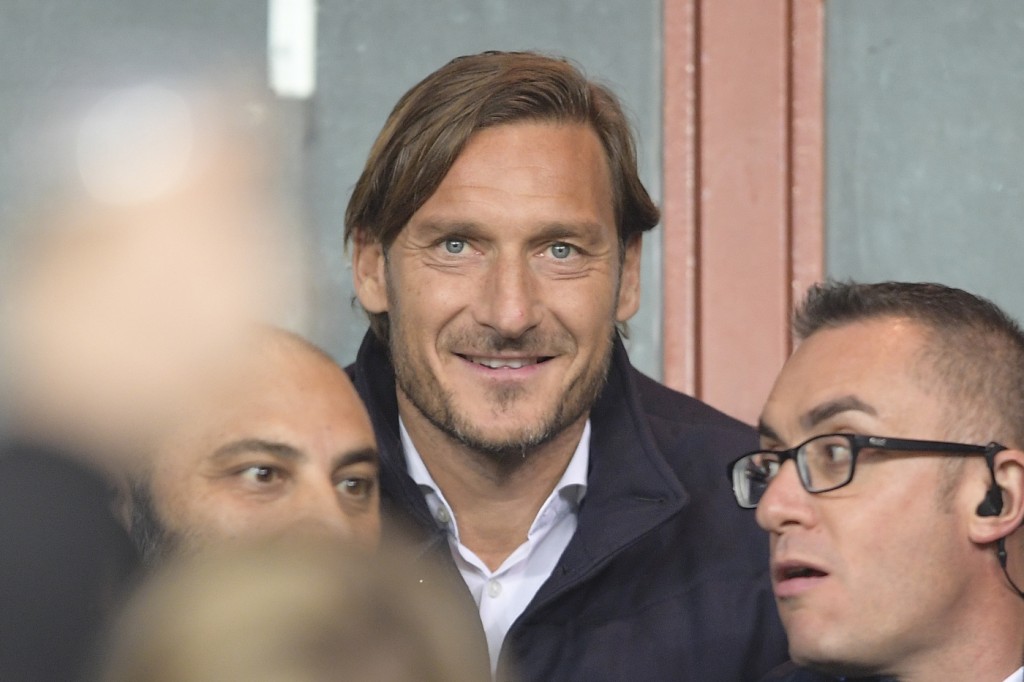totti Sampdoria vs Roma - Serie A TIM 2018/2019