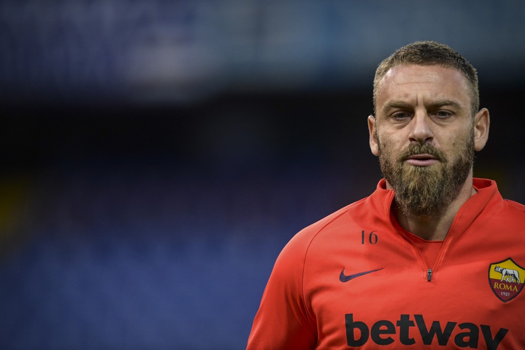 de rossi Sampdoria vs Roma - Serie A TIM 2018/2019
