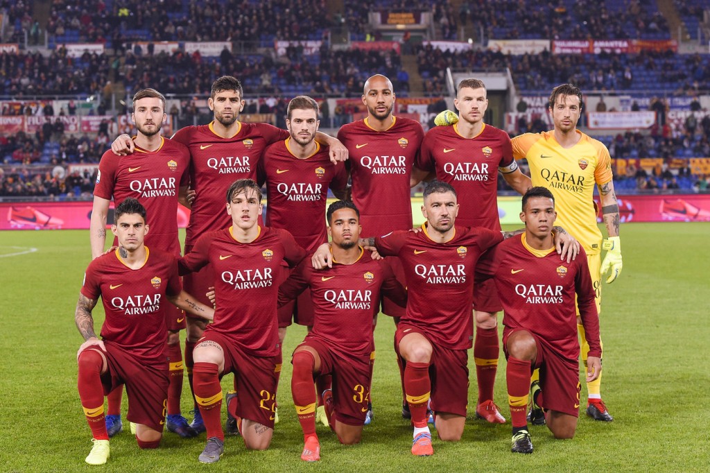 squadra Roma vs Fiorentina - Serie A TIM 2018/2019