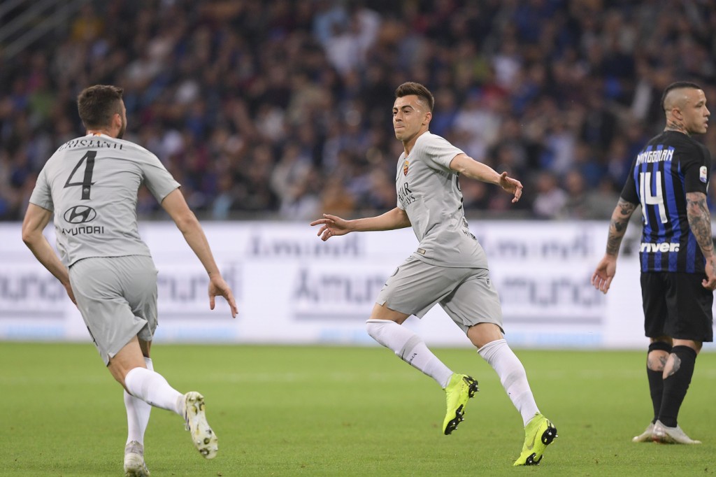 el shaarawy cristante Inter vs Roma - Serie A Tim 2018/2019