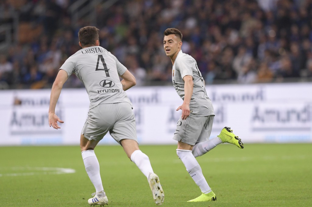 el shaarawy cristante Inter vs Roma - Serie A Tim 2018/2019