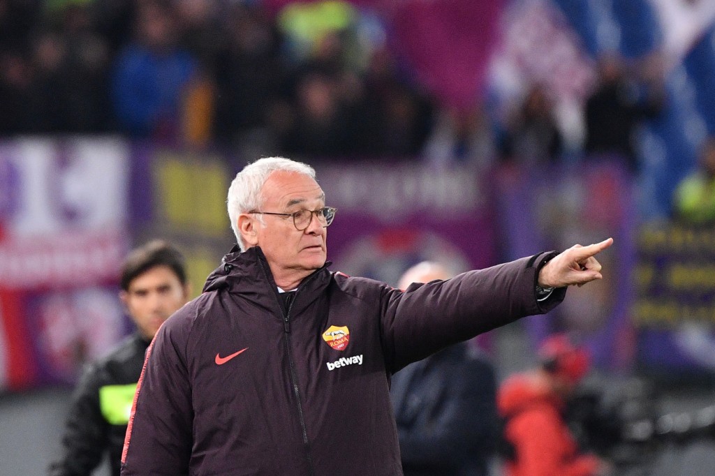 ranieri Roma vs Fiorentina - Serie A TIM 2018/2019