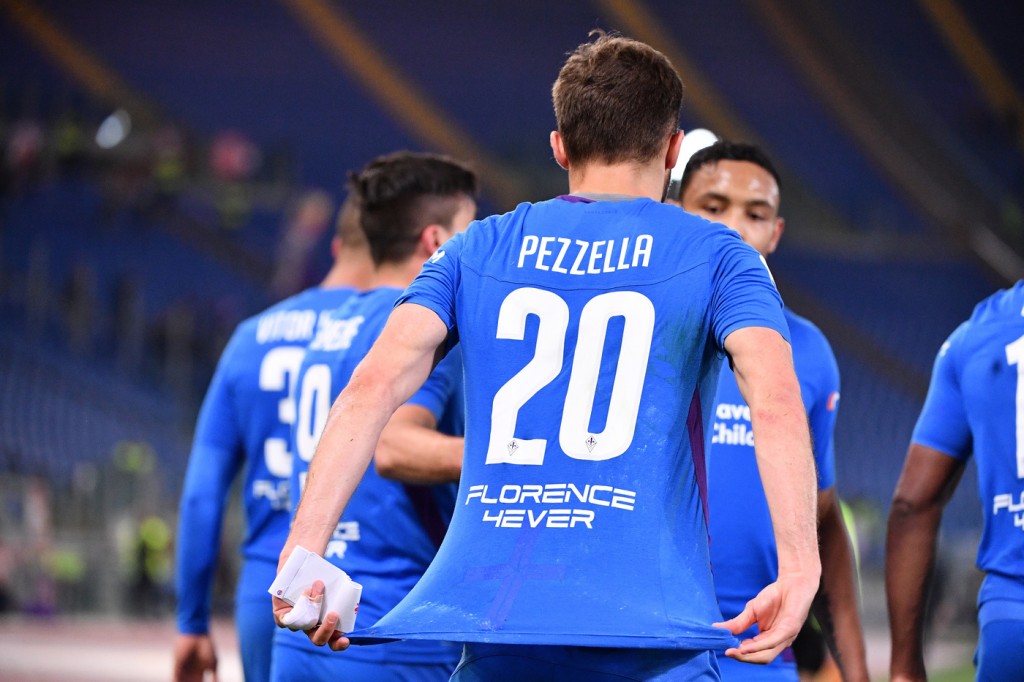 pezzella Roma vs Fiorentina - Serie A TIM 2018/2019