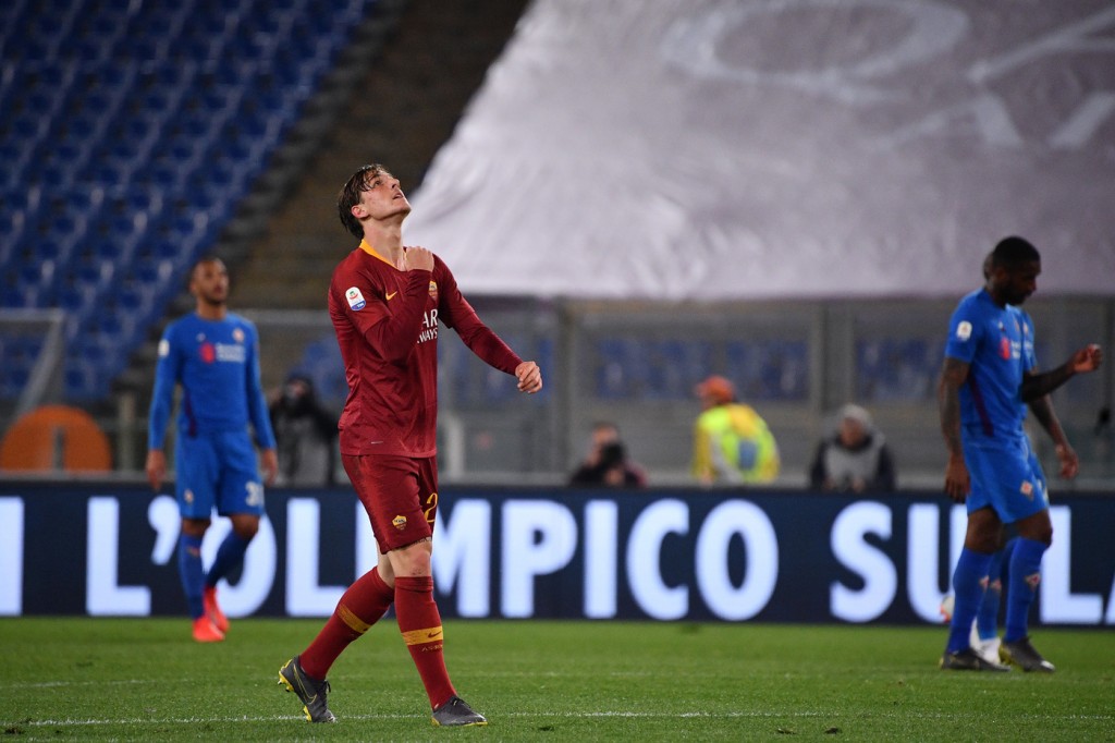 zaniolo Roma vs Fiorentina - Serie A TIM 2018/2019