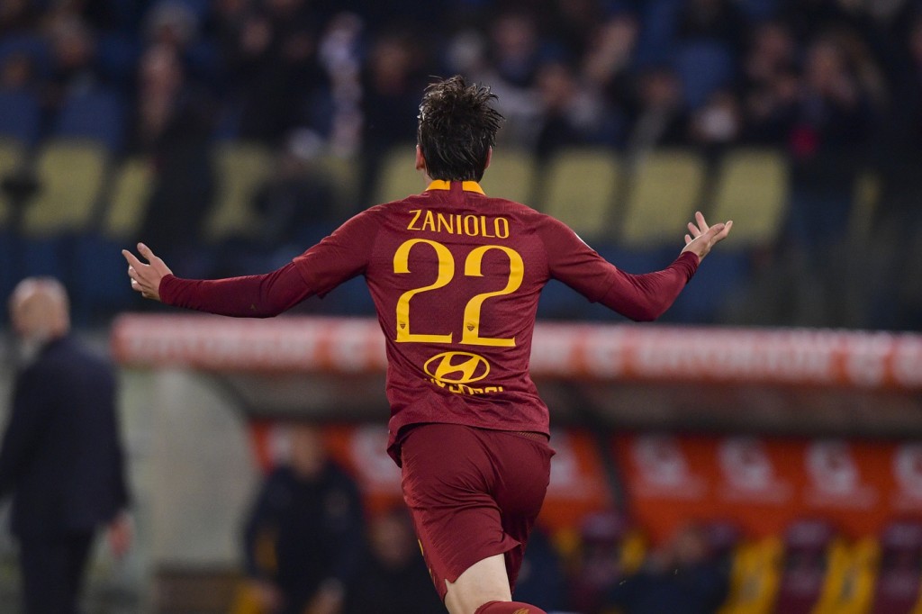 zaniolo Roma vs Fiorentina - Serie A TIM 2018/2019