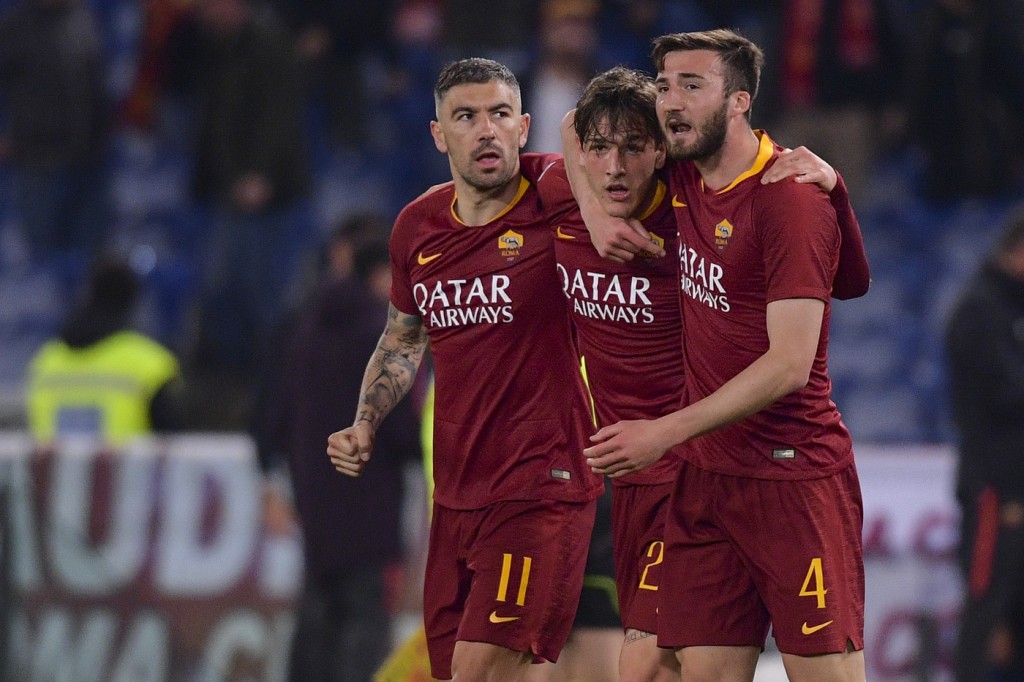 cristante zaniolo kolarov roma_fiorentina_41