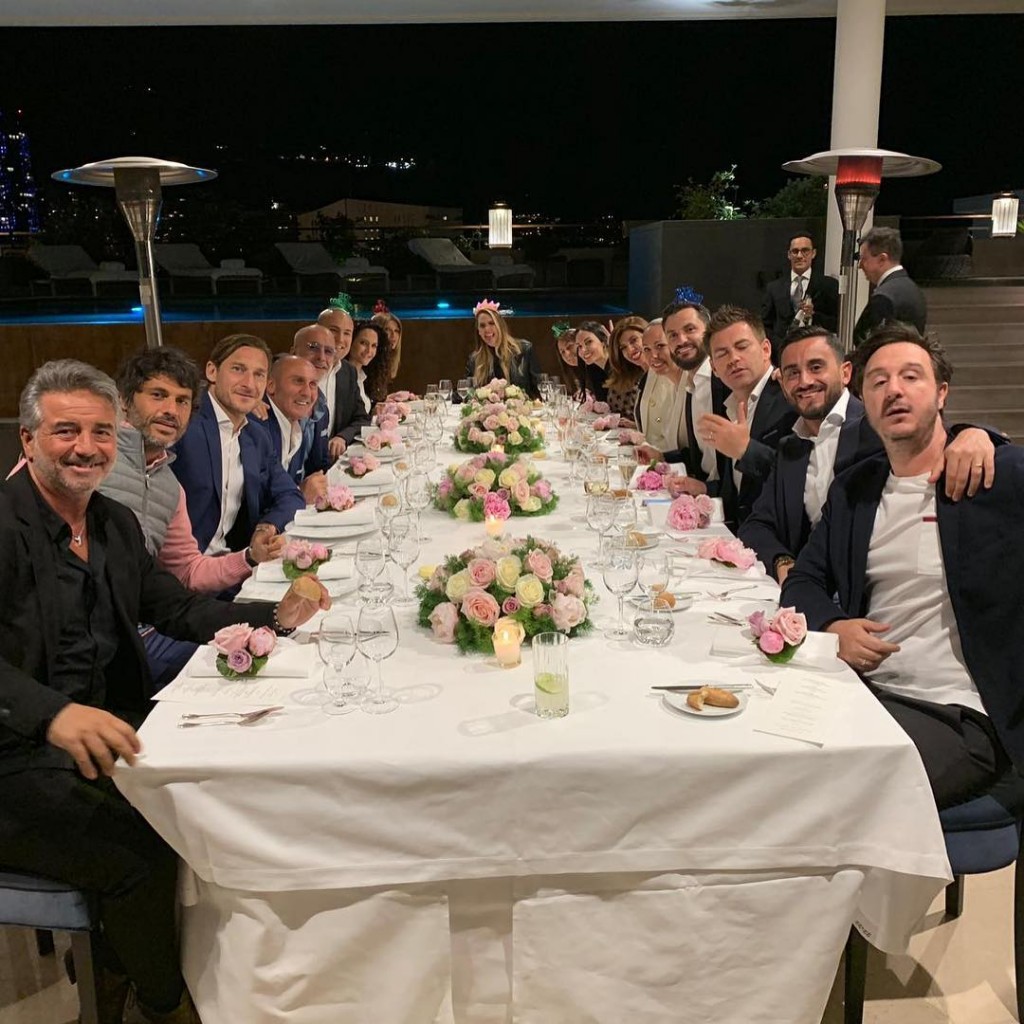festa ilary totti montecarlo