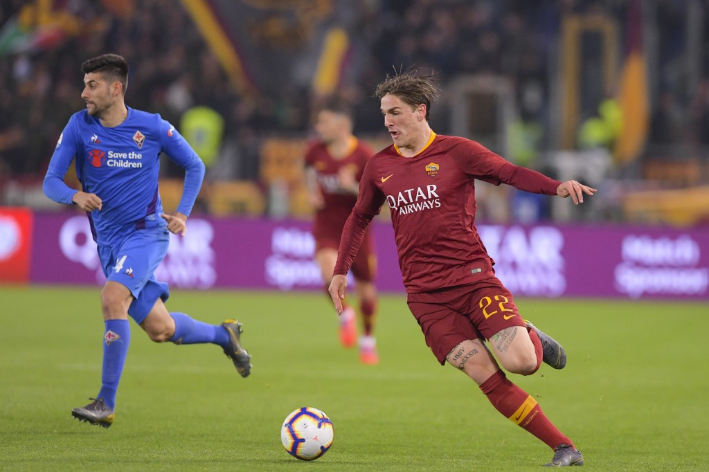 zaniolo Roma vs Fiorentina - Serie A TIM 2018/2019