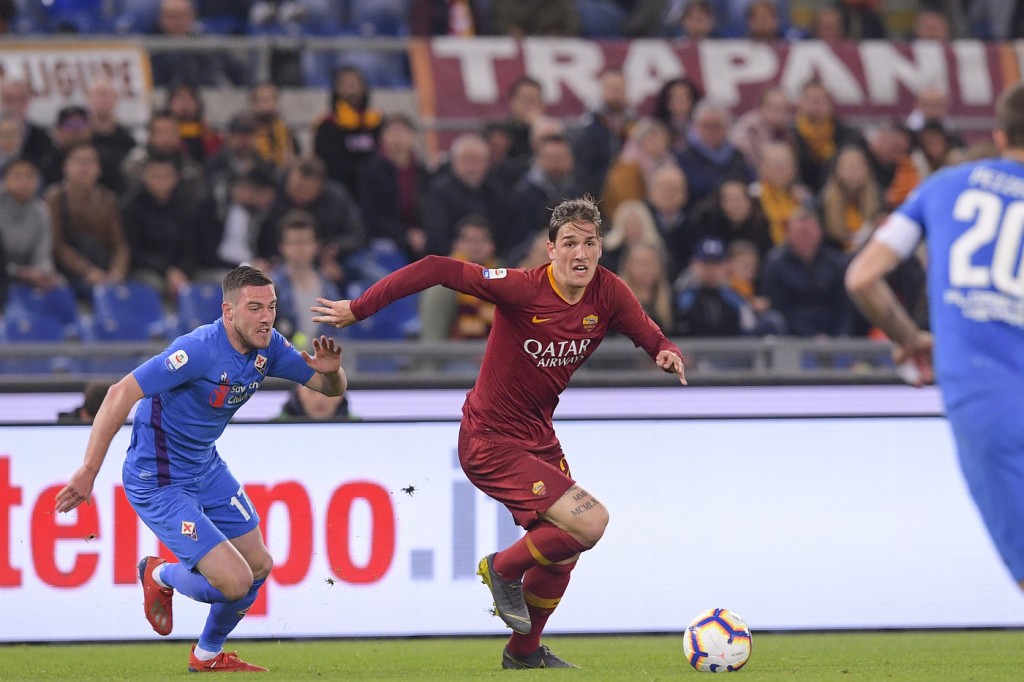 zaniolo Roma vs Fiorentina - Serie A TIM 2018/2019