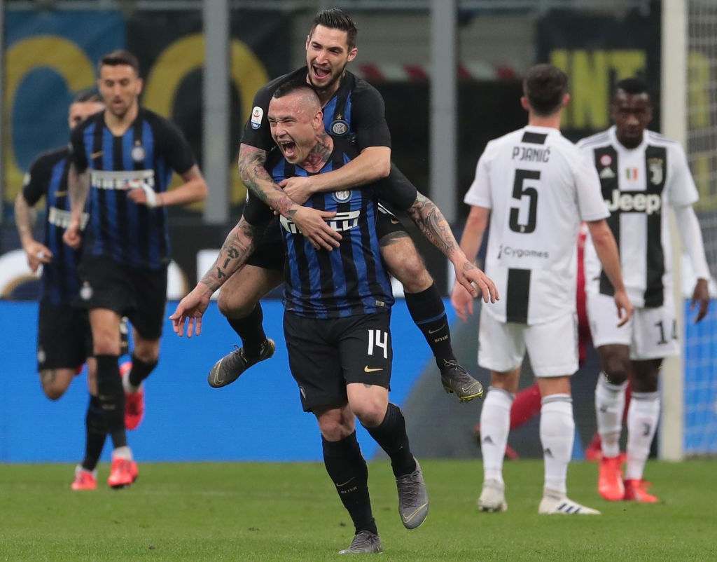 nainggolan FC Internazionale v Juventus - Serie A