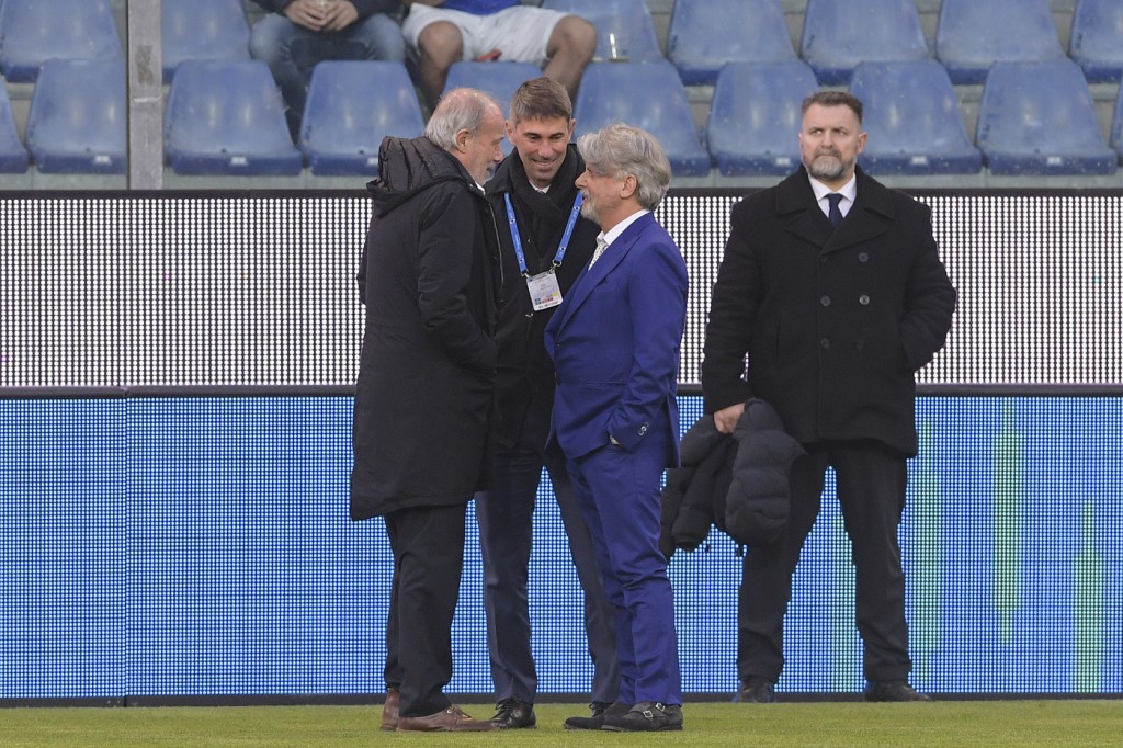 ferrero sabatini massara Sampdoria vs Roma - Serie A TIM 2018/2019