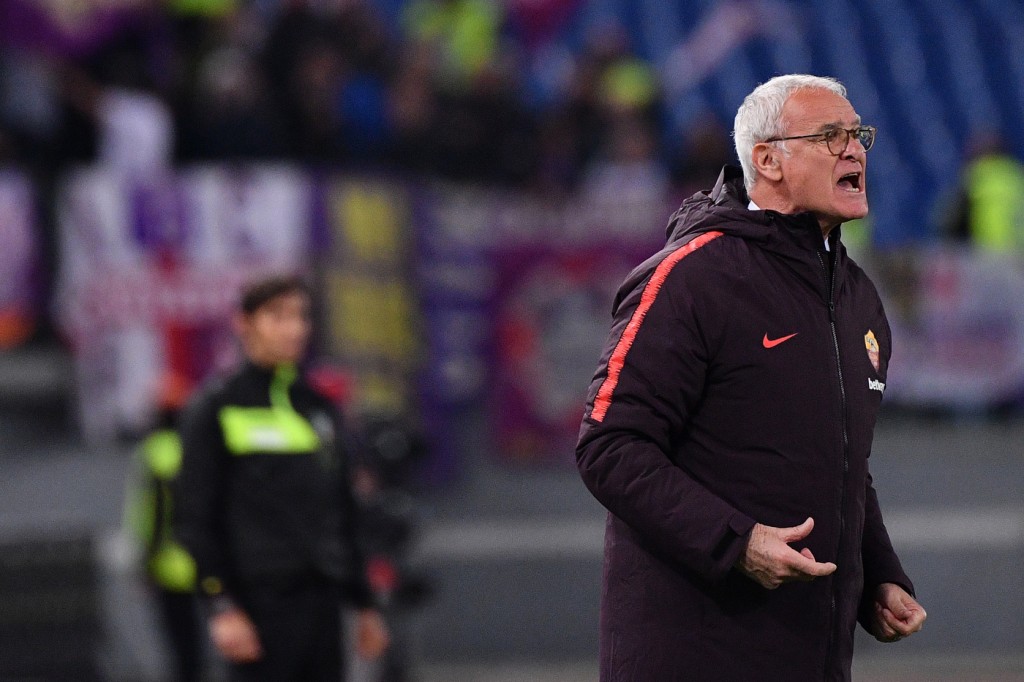 ranieri Roma vs Fiorentina - Serie A TIM 2018/2019