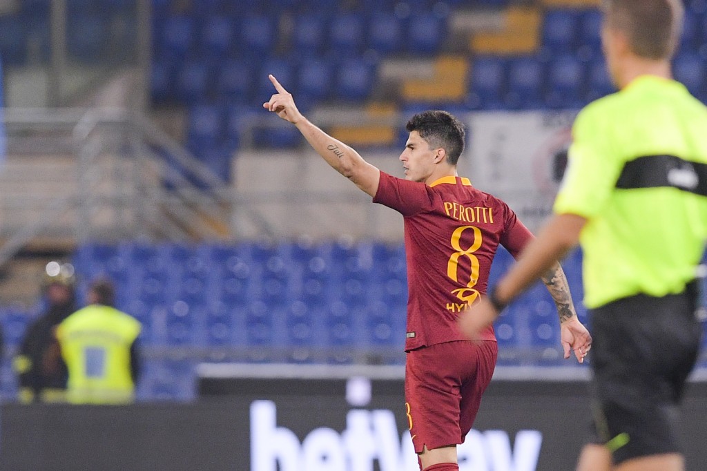 perotti Roma vs Fiorentina - Serie A TIM 2018/2019