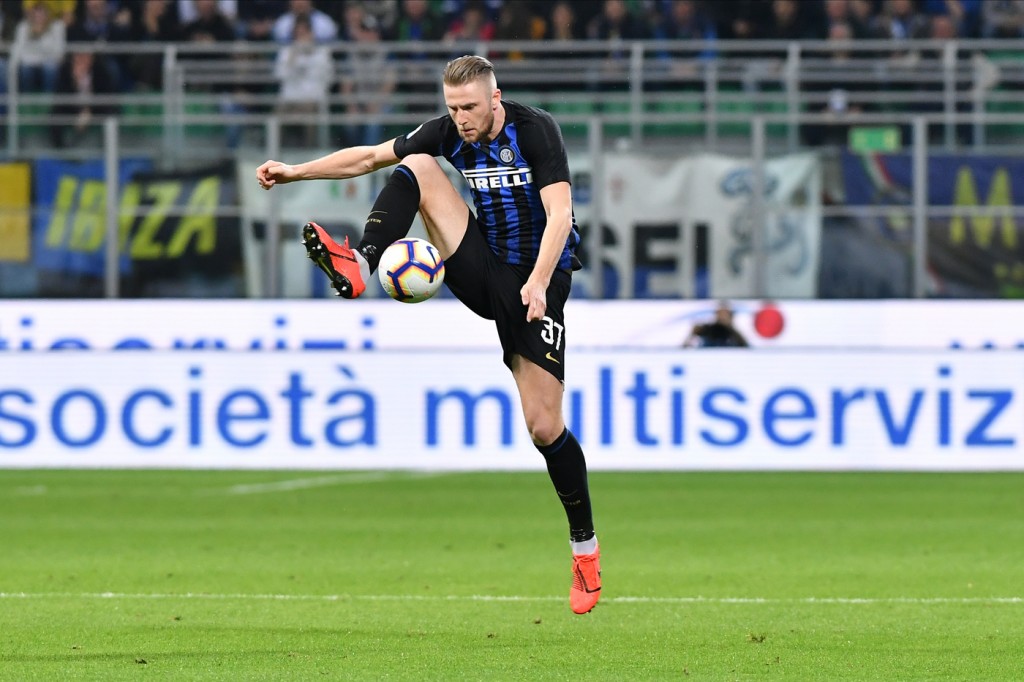 skriniar Inter vs Roma - Serie A Tim 2018/2019