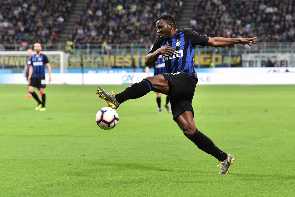 asamoah Inter vs Roma - Serie A Tim 2018/2019