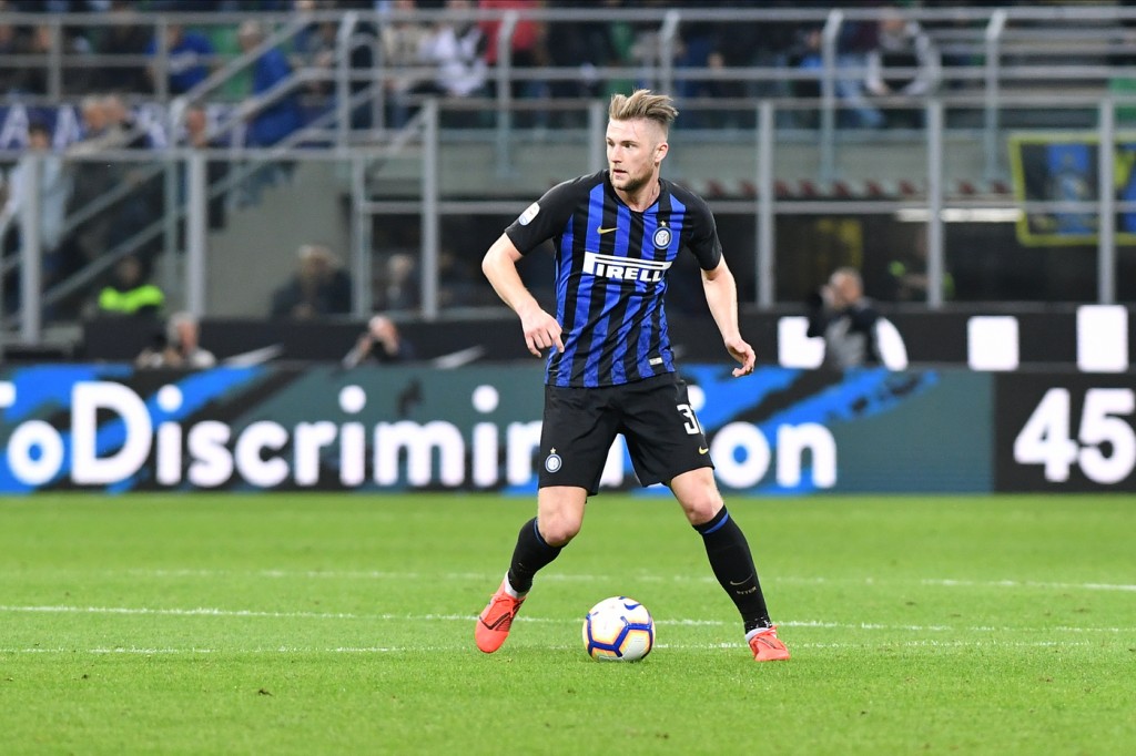 skriniar Inter vs Roma - Serie A Tim 2018/2019