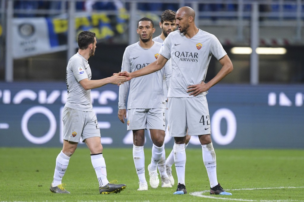nzonzi florenzi Inter vs Roma - Serie A Tim 2018/2019