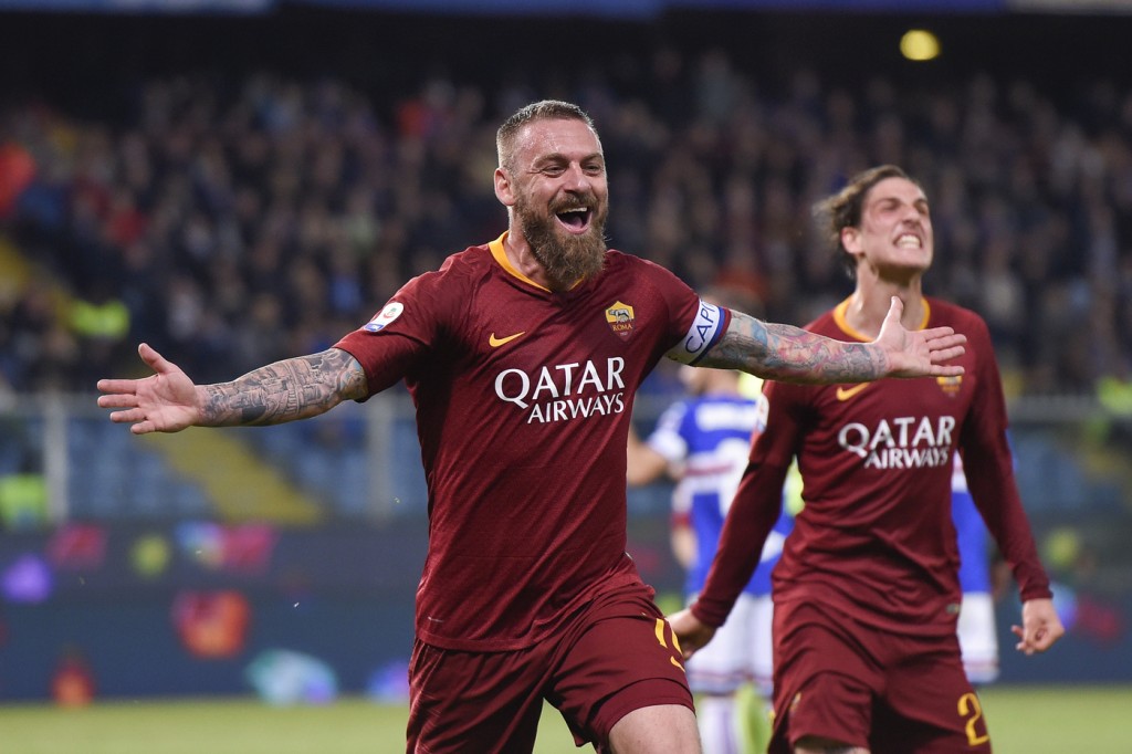 de rossi zaniolo Sampdoria vs Roma - Serie A TIM 2018/2019