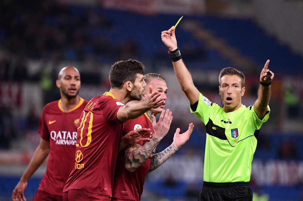 fazio karsdorp massa Roma vs Fiorentina - Serie A TIM 2018/2019