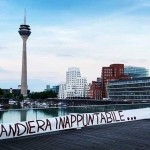 striscione dusseldorf de rossi