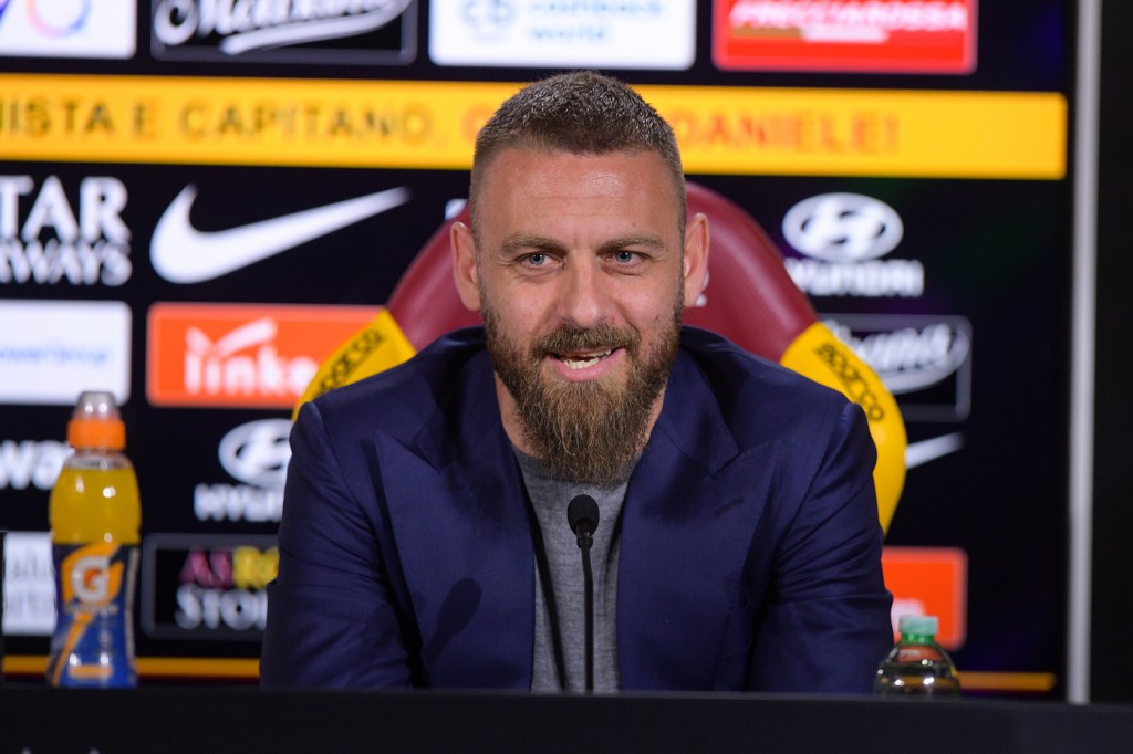 AS Roma, De Rossi lascia: la conferenza stampa del Capitano