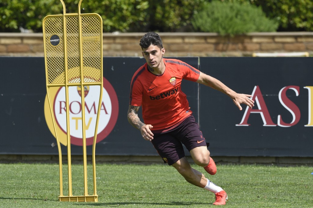 Perotti Sessione di allenamento dell'AS Roma