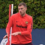dzeko allenamento trigoria