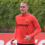 karsdorp allenamento trigoria