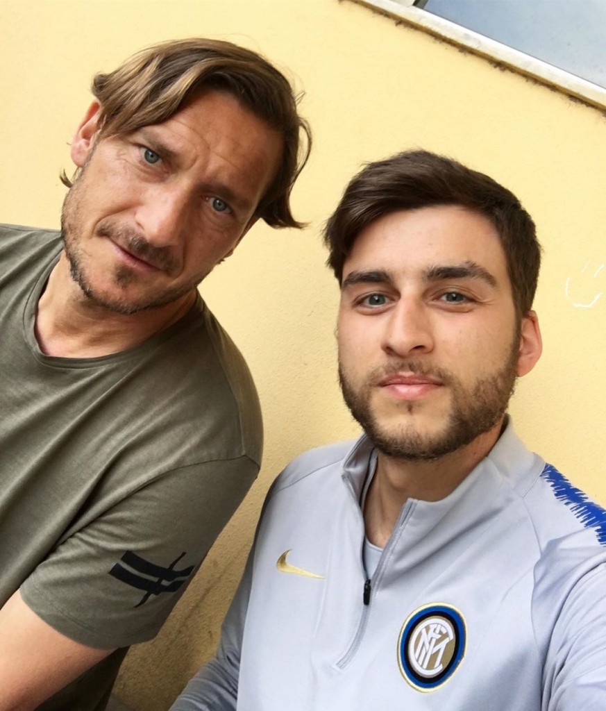 totti selfie