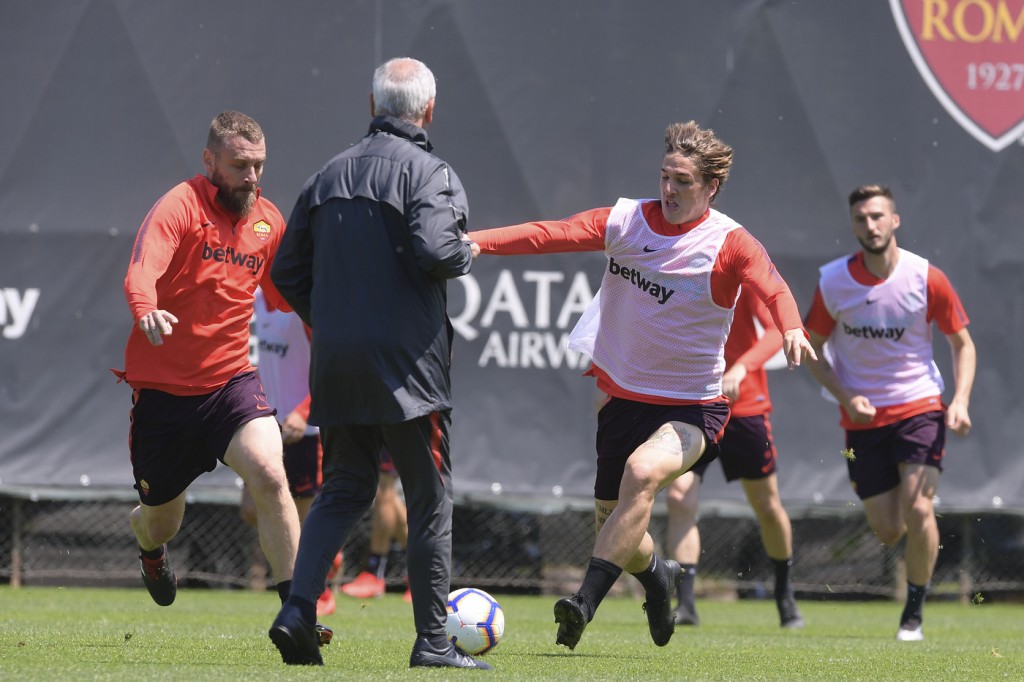 de rossi zaniolo trigoria-allenamento-9721289_small
