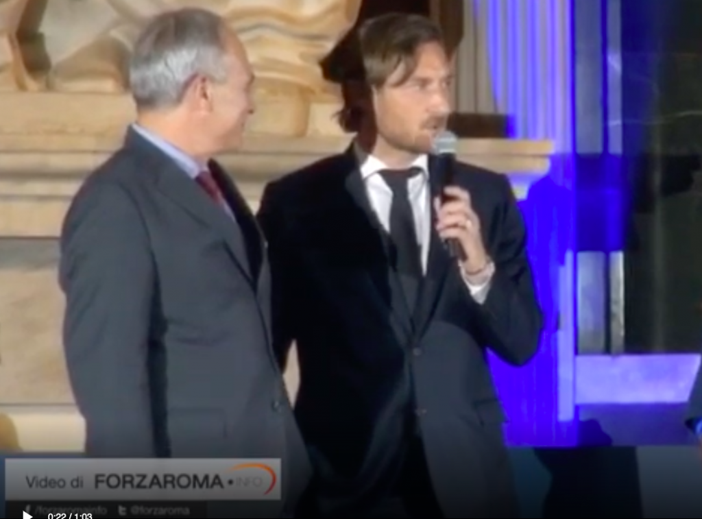 totti-hall of fame-video