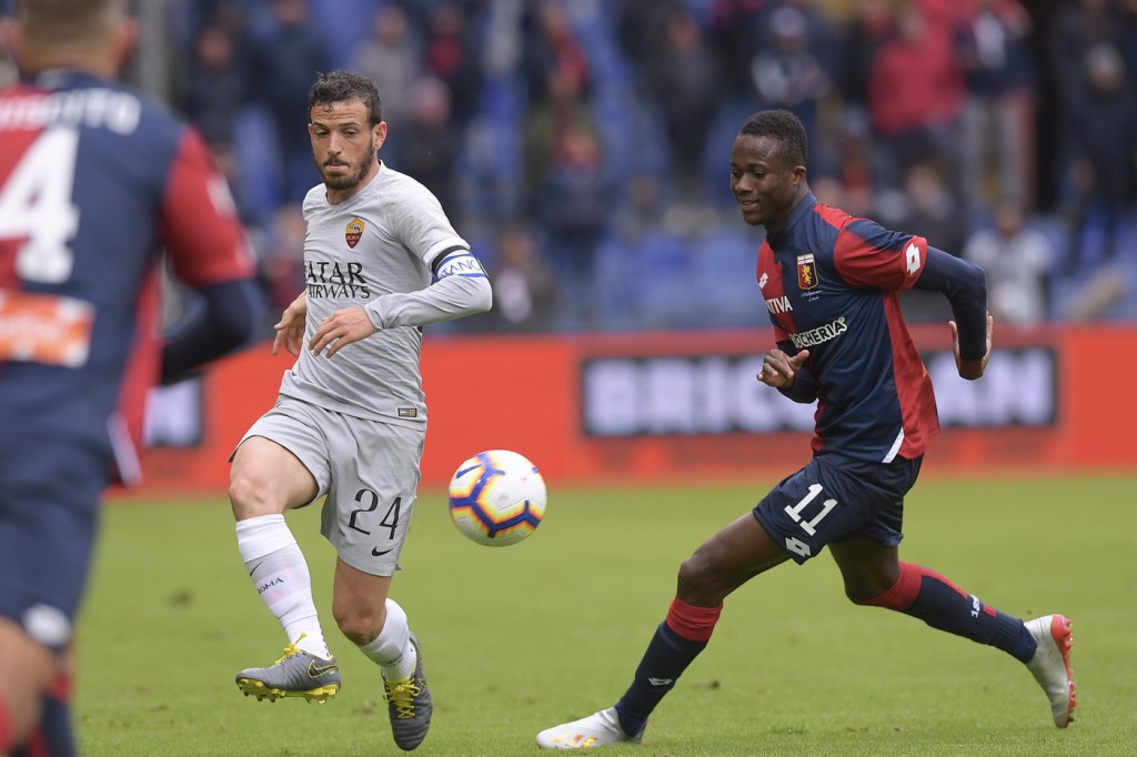 florenzi kouamè Genoa vs Roma - Serie A TIM 2018/2019