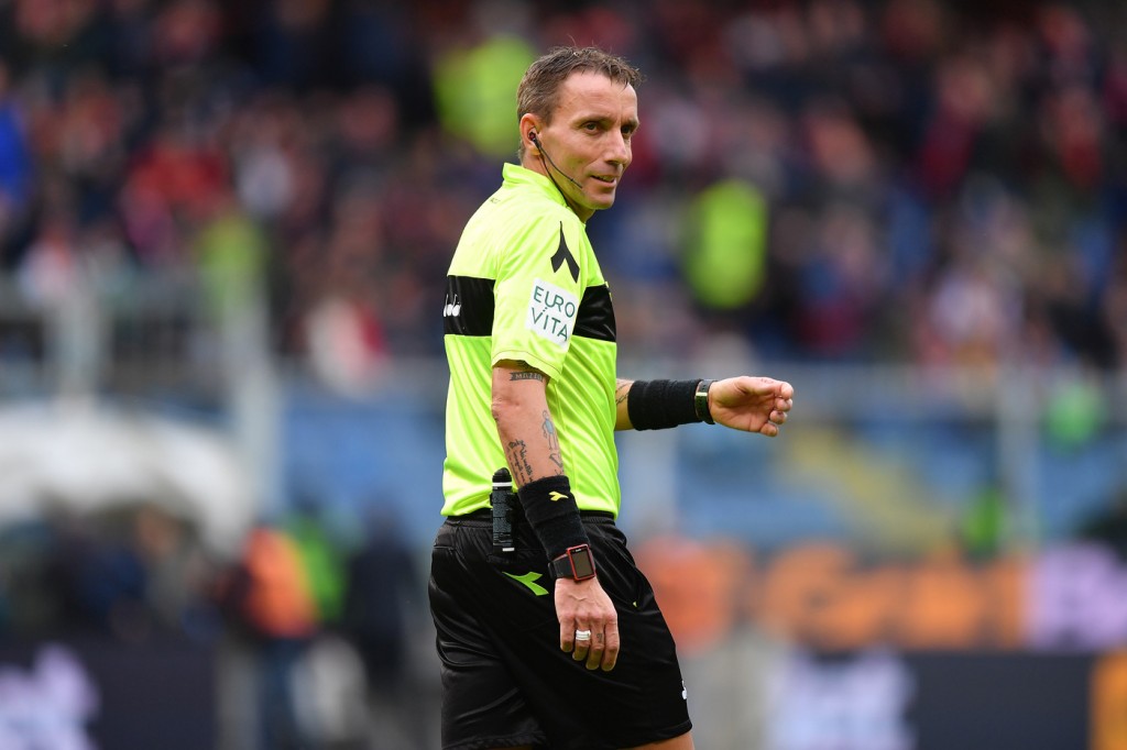 mazzoleni Genoa vs Roma - Serie A TIM 2018/2019