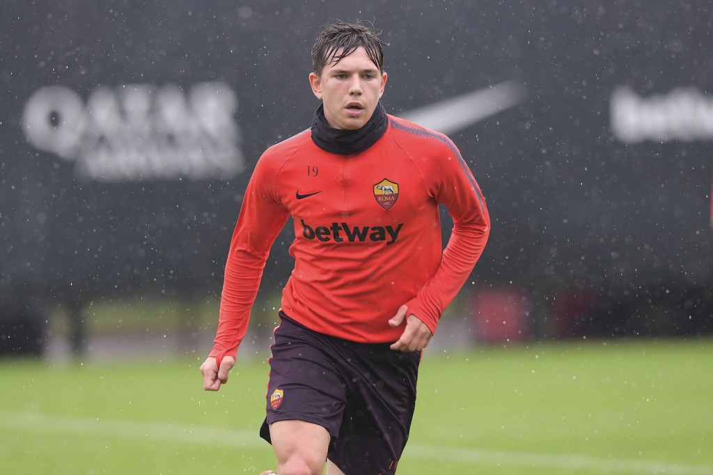 coric AS Roma, allenamento pomeridiano a Trigoria