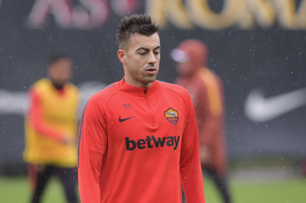 el shaarawy AS Roma, allenamento pomeridiano a Trigoria