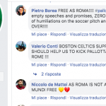 commenti contro pallotta celtics