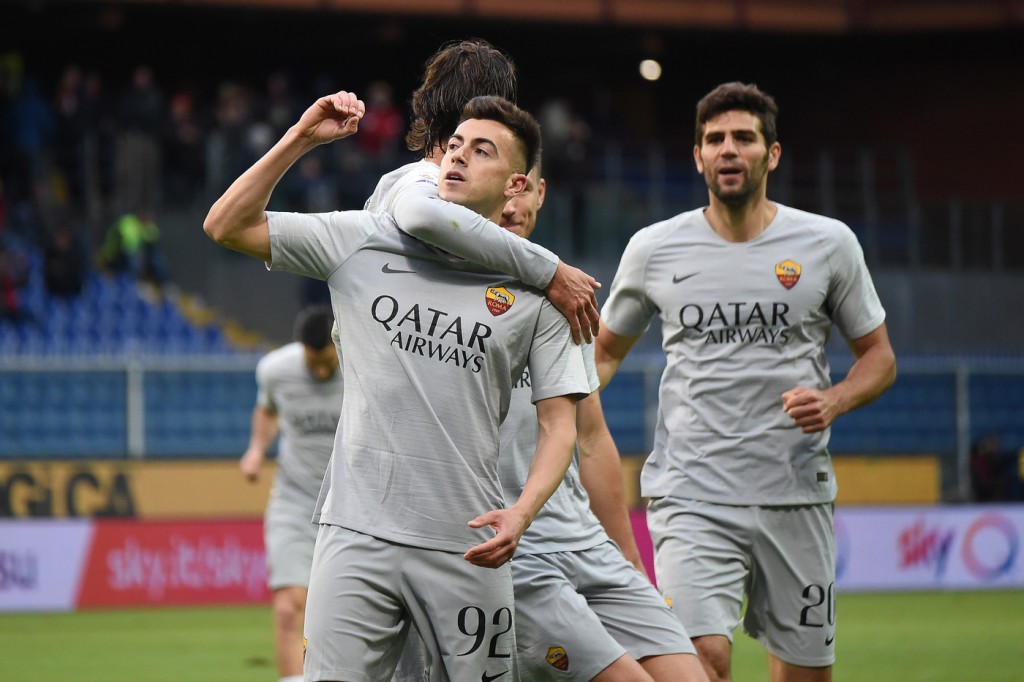 el shaarawy fazio Genoa vs Roma - Serie A TIM 2018/2019