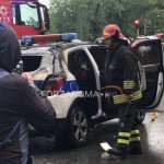 lazio-polizia-auto-incidenti-scontri