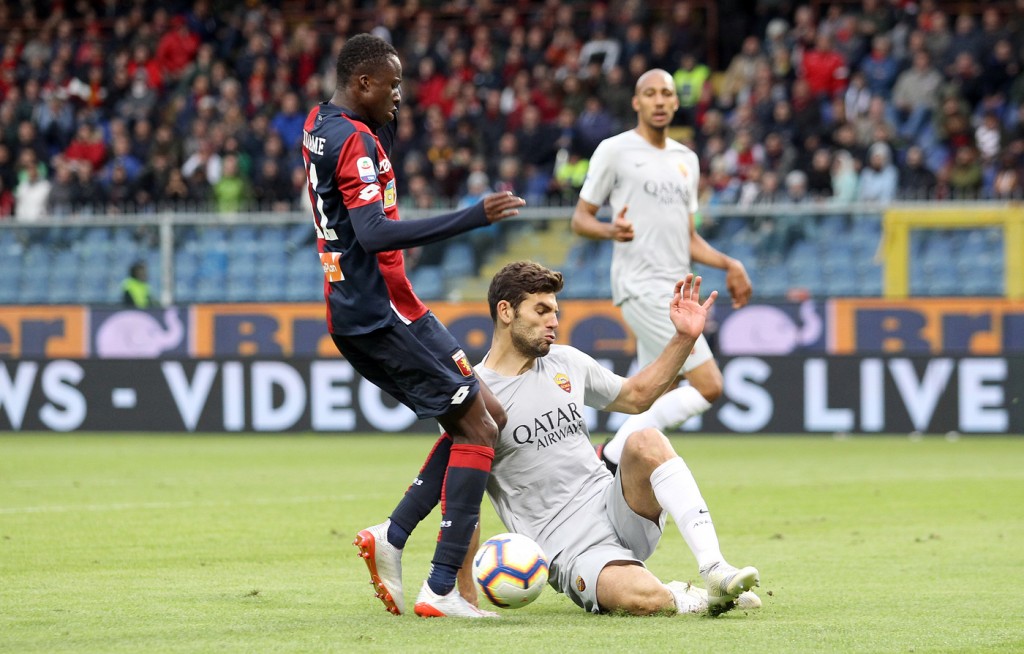 genoa_roma_kouamè fazio