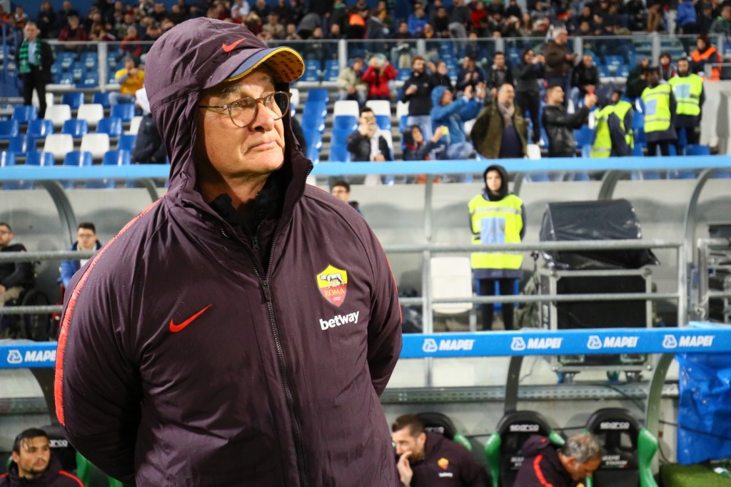 ranieri Sassuolo vs Roma - Serie A TIM 2018/2019
