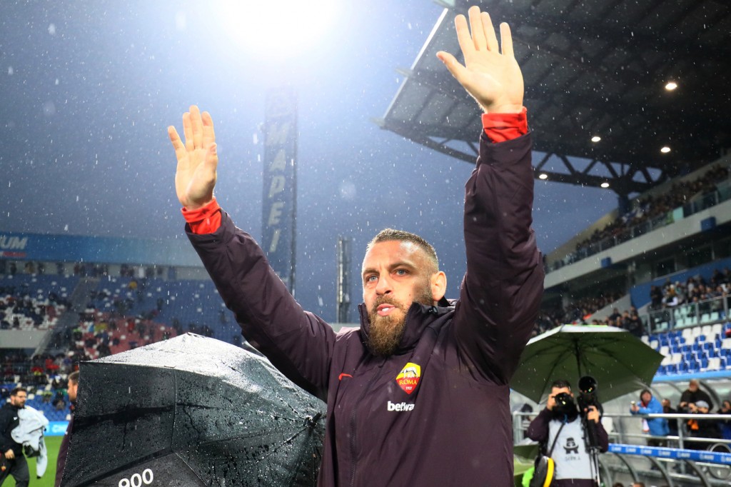 de rossi Sassuolo vs Roma - Serie A TIM 2018/2019