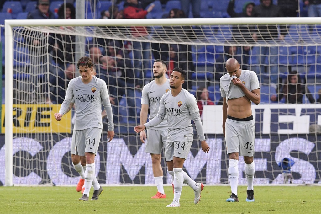 genoa_roma_11 delusione kluivert nzonzi manolas schick