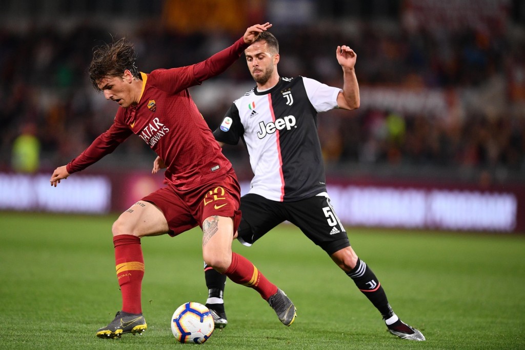 zaniolo Roma vs Juventus - Serie A TIM 2018/2019
