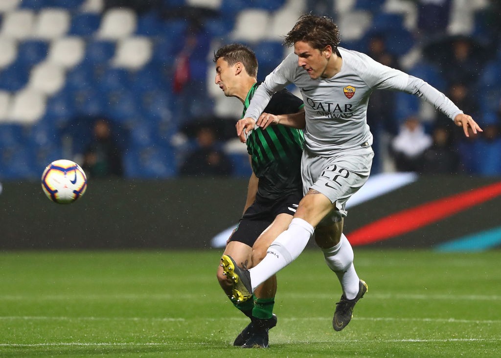 zaniolo US Sassuolo v AS Roma - Serie A