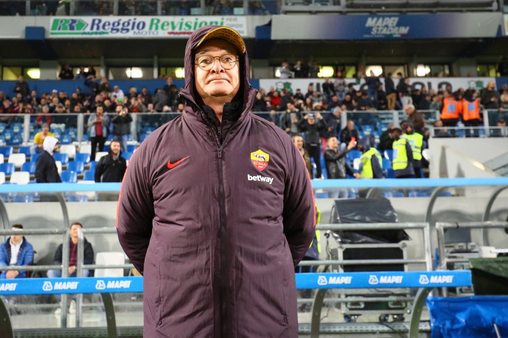 ranieri Sassuolo vs Roma - Serie A TIM 2018/2019