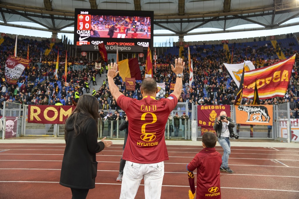 cafu Roma vs Juventus - Serie A TIM 2018/2019Roma vs Juventus - Serie A TIM 2018/2019