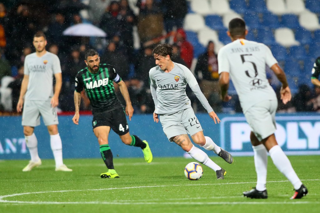 zaniolo Sassuolo vs Roma - Serie A TIM 2018/2019